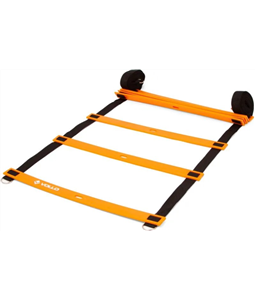 Especificaes Escada de Agilidade, marca: Vollo, Ideal para treinos dinmicos,  Cor: laranja e preto, Peso aproximado: 515 g, Comprimento: 4m, Quantidade de degraus: 8, Composio: Plstico ABS.