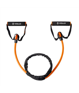 Especificaes Extensor Nvel Mdio, marca: Vollo, Cor: Laranja (nvel mdio) Peso aproximado: 145 g, Espessura: 11 mm, Dimenses aproximadas: 120 cm, Dimenses aproximadas empunhadura: 12cm x 2,5cm, Composio: Termoplstico e Polipropileno (PP).