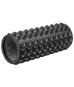 Especificaes Rolo de Liberao Miofascial Preto, marca: Vollo, Ideal para aliviar tenses e acelerar a recuperao muscular,  Textura: Extra Firme, Composio: EVA e PVC, Peso aproximado: 830g, Peso suportado: 100kg, Dimenses aproximadas: 30cm x 13cm x 13cm.